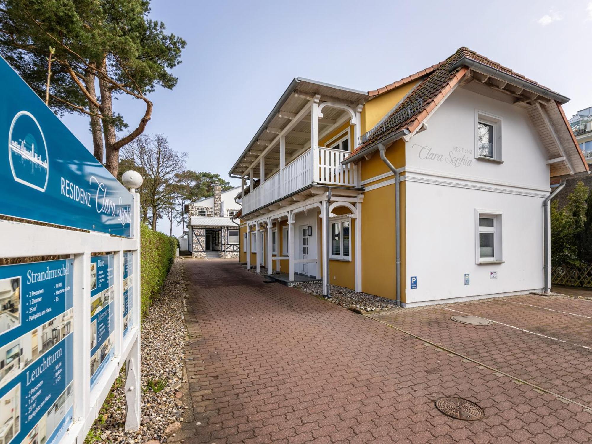 בינץ Ferienwohnung Meeresbrise In Der Residenz Clara Sophia מראה חיצוני תמונה